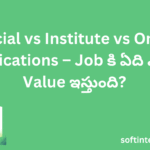types of certifications